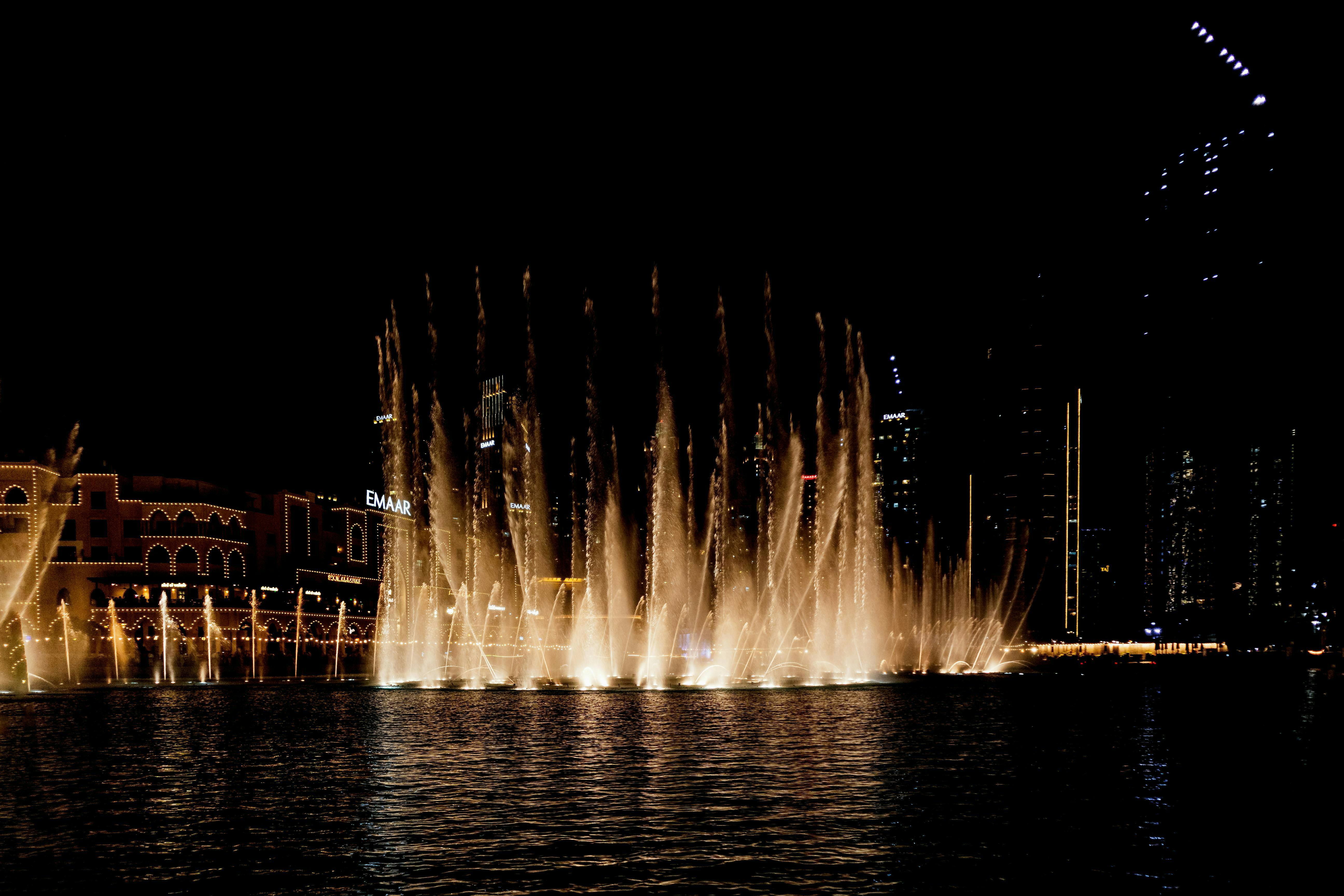 Watch the Dubai Fountain Show